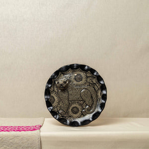 Jaguar Burnished Clay Platter 1